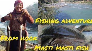 Fishing adventure at tizu river   