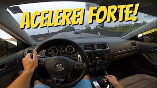 ROLE ANDANDO NO 12 JETTA TSI STG2!! TEM RONCO DE GOLF GTI