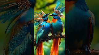 Wildlife Wonder: Nature’s Colorful Birds  #shorts #ai #birdslover