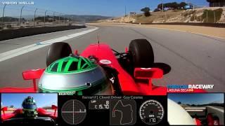 Ferrari Racing Days Laguna Seca - F1 Clienti Guest Driver: Guy Cosmo / Session 1 - Fast Lap.