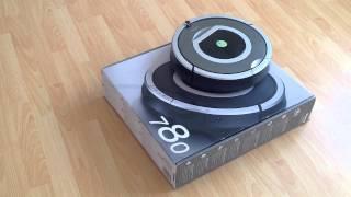 Робот-пылесос iRobot Roomba над пропастью