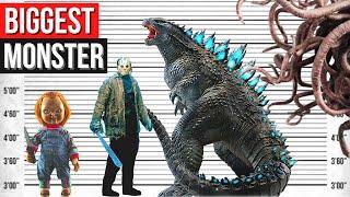 Biggest Monsters In The Movie World | Size Comparison