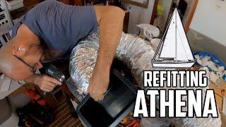 Sail Life - Dometic DTG air conditioner install, part 1 of 2