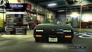 gta 5 knightrider kitt car build