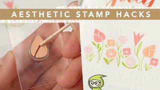 Easy AND Aesthetic Stamp Hacks To Try! 