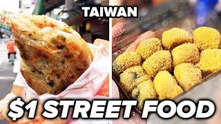 $1 Street Food In Taiwan