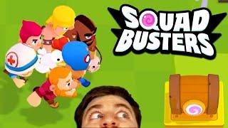 Beating NEW Supercell Game.. SQUAD BUSTERS 