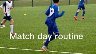 Morning match day routine as an academy player!!