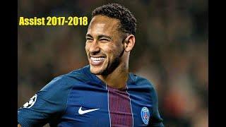 Neymar - Best Assist Players Mid-season 2017-2018