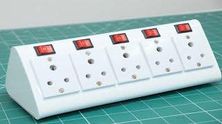 How To Make an Amazing Extension Board for Your Desk | DIY Power Strip Tutorial