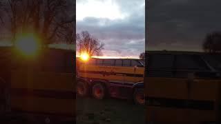 Vredo beim Gülle fahren #vredo #Gülle #landwirtschaft #sonnenaufgang #shorts #short #mv #Rostock#lro