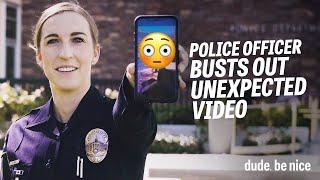 POLICE OFFICER BUSTS OUT UNEXPECTED VIDEO!