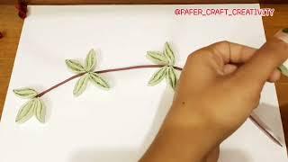 beautiful  paper craft / 6 position  leave  craft /  #short #papercraft #trending