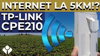 Cum poți transmite internet pâna la 5KM | TP-LINK CPE210