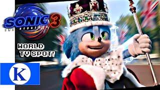 NEW Sonic Movie 3 - "World" TV Spot Revealed!