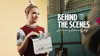 Katrina Gorry, Kristie Mewis & MORE! ️ | West Ham Media Day | Behind The Scenes 