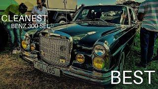 The Cleanest Mercedes Benz 300 SEL in the world // concours d'elegance kenya 2023