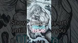 Showing off my art Ultimate Thor #fanart #showingoffmyart #comicbookart #drawing #ultimatethor