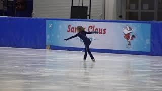 13th Santa Claus Cup 2019: Mila Landa(UKR) - Mini Chicks Girls ISU 6 Free Skating