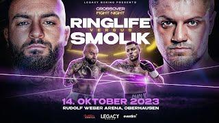 RINGLIFE vs Michael SMOLIK - LEGACY Crossover Fight Night - 14.10.2023 (4kTrailer)