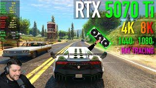 RTX 5070 Ti - GTA 5 Enhanced with Ray Tracing!