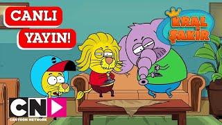  CANLI  KRAL ŞAKİR | 5 Saatlik Eğlence | Cartoon Network Türkiye