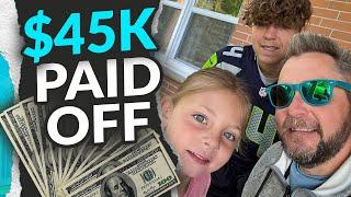 Debt Free Living in Wisconsin: $45k Paid Off in 5 Yrs