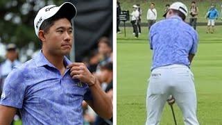 Collin Morikawa sparks discussion after 'butt plug' seen in trousers at Zozo Championship