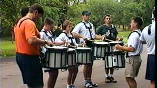 Scottish Drumming - SFU Pipe Band Drummers a few days before winning the World Championships