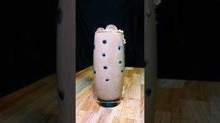 Oreo Milkshake Like You’ve Never Seen!  So Creamy & Easy! #Shorts
