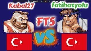 Street Fighter II': Champion Edition - Kabal27 vs fatihozyolu - FT5 -1080P/60FPS - 09.03.2025