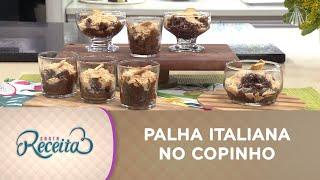 Receita de Palha Italiana no copinho | SUPER FÁCIL