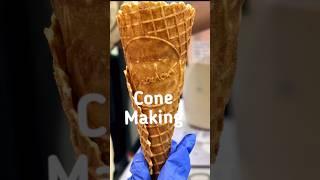 Icecream Cone Making  #conemaking #foodmaking #foodielife #kitchenhacks   