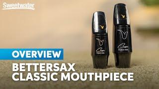 BetterSax Classic Mouthpiece: Professionally Crafted for Alto & Tenor Student Support