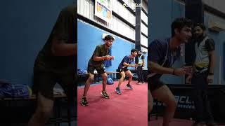 Table Tennis Fitness Drill | Table Tennis Footwork #shorts #tabletennis #fitness