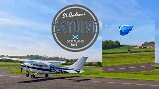 Too Close for Comfort // Skydive at Skydive St Andrews // Sponsored Jump For Macmillan