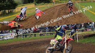 World Vets Farleigh Castle 2024 BIG CRASHES and CR500 battles