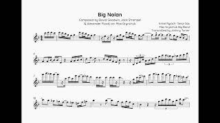 Emile Ryjoch Tenor Sax Transcription - Big Nolan