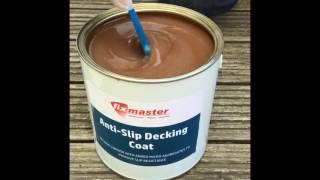 FixMaster Anti-Slip Decking Coat - Making decking safe & UV stable