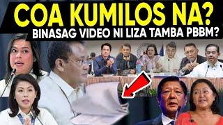 MALAKING GOODNEWS ITO! KUMANTA ang COA TUmestig0 kay VPSARA--Atty.LOPEZ? Sin0plak si LIZA-BBM-TAMBA?