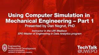 Using Computer Simulation in Mechanical Engineering – Part 1