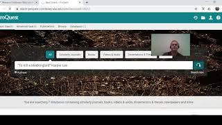 ProQuest Video Tutorial