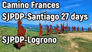 5 Caminos-Camino Frances, SJPDP to Logrono#caminofrances#caminodesantiago #pilgrimage