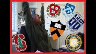 COLLEGE DECISIONS REACTIONS 2018 | PRINCETON, HARVARD, MIT, UCLA and MORE!!