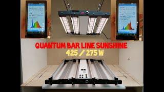 Крутые Quantum bar line sunshine 425-275w функция рассвет закат 3 режима спектра поворотные модули