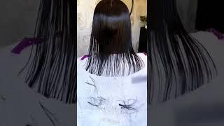 thin hair cut tutorial tranding Viral video// how to do thin hair cut//