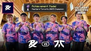 Paper Rex vs FNATIC | VCT Masters Toronto Match Highlights