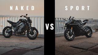 Naked Bike VS Sport Bike | What should you get? MT09 VS R6