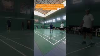 Badminton  || Manish Aggarwal & Tarun Aggarwal Vs Ved Prakash Bajaj & Randeep Oberoi