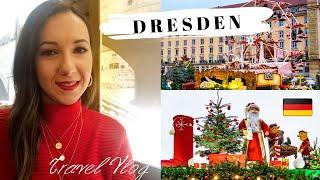 GERMANY Travel Vlog: Exploring DRESDEN at Christmas-1 Day in Dresden |Olga-Maria Riante